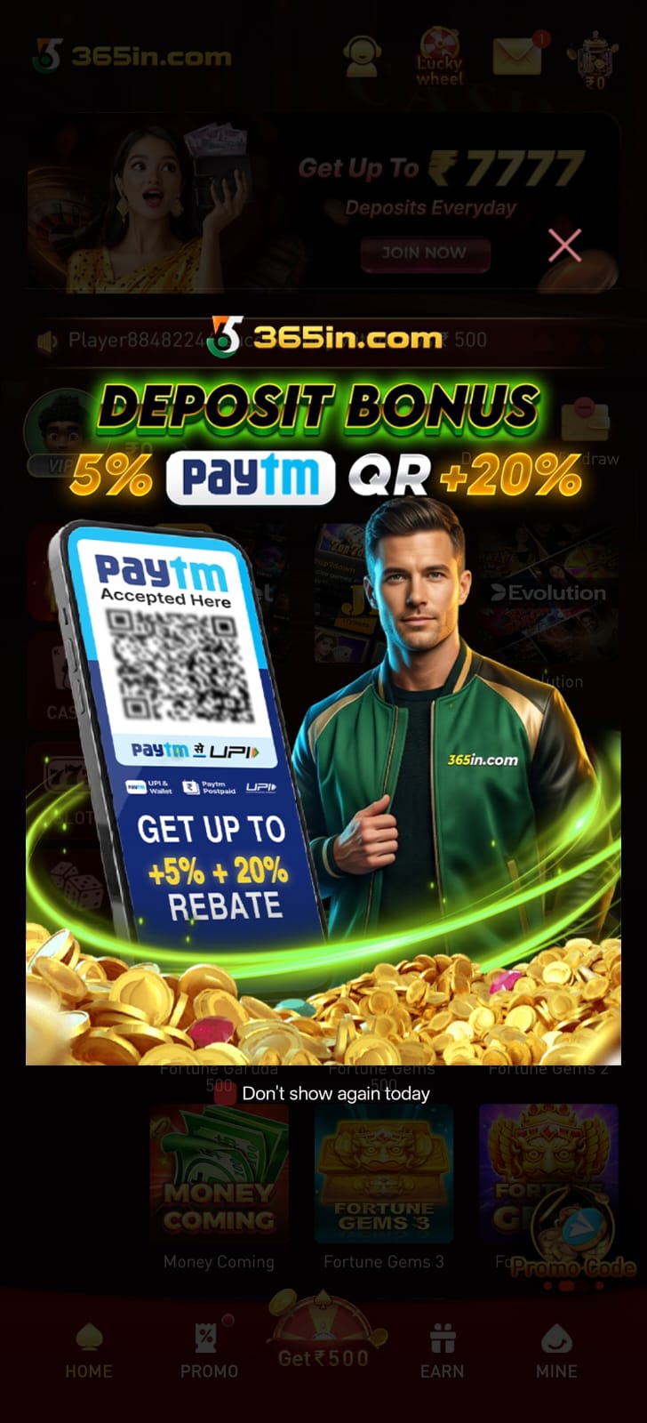 365in game download